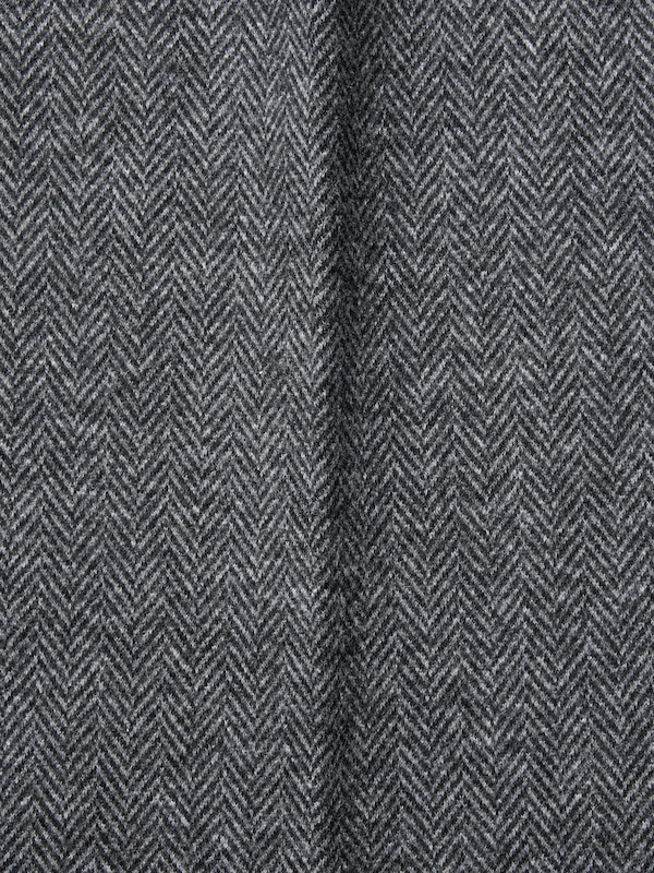 Pleated Wide Pants | Herringbone