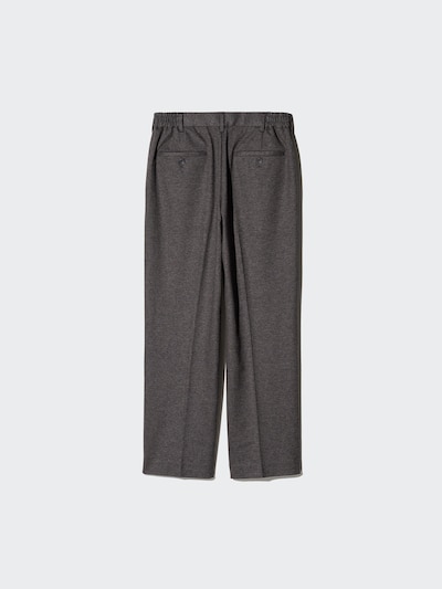 Pleated Wide Trousers (Houndstooth)
