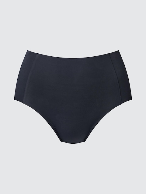 Uniqlo - Culotte Airism Sans Coutures (Taille Haute) - Noir - Xs