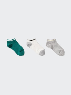 Striped Short Socks | 3 Pairs