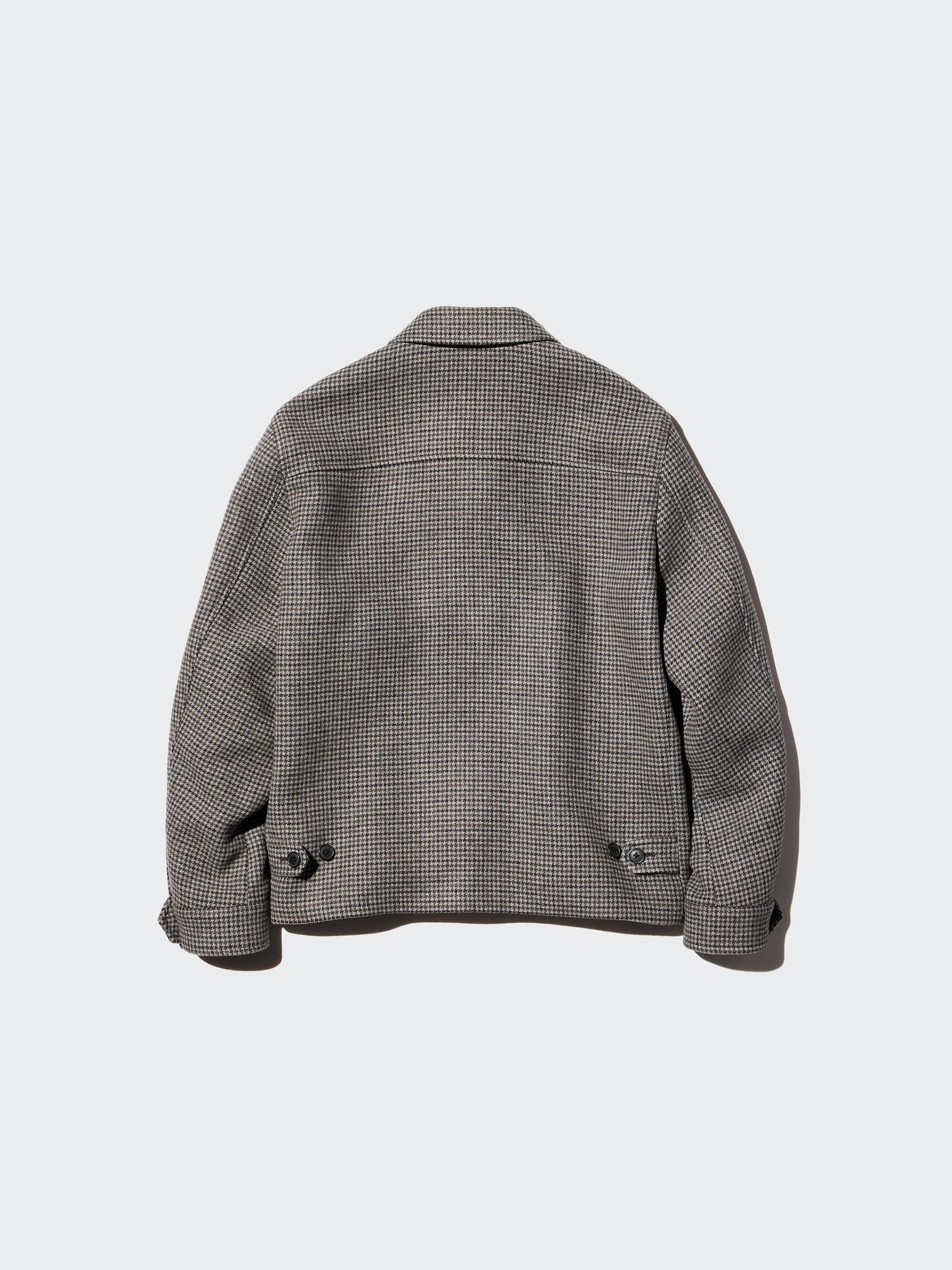 Men's Single Collar Short Blouson (Patterned) | UNIQLO ES