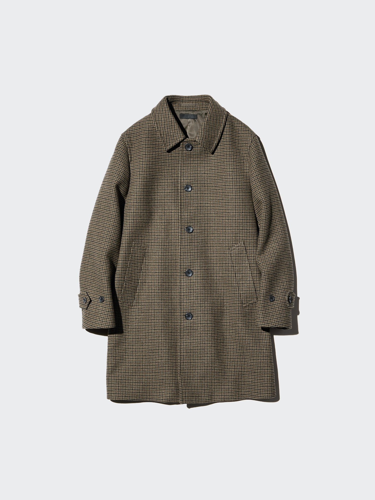 ＜H＞DOUBLE-DEALER BALMANCAAN COAT Balmacaan Coat | UNIQLO US