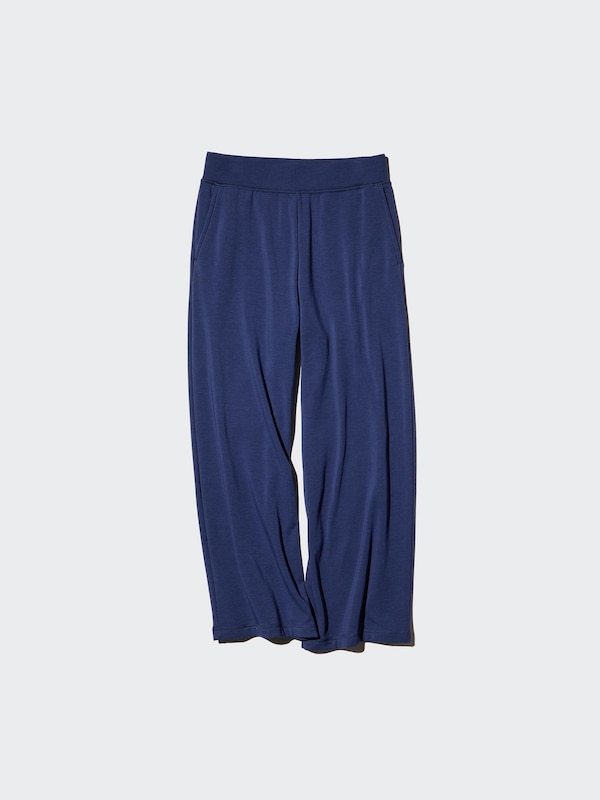 Warm Fleece Straight Trousers (Shorter)