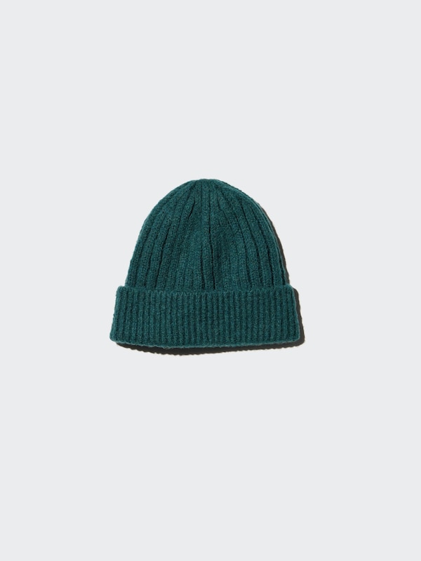 HEATTECH Ribbed Beanie (Marled Yarn)
