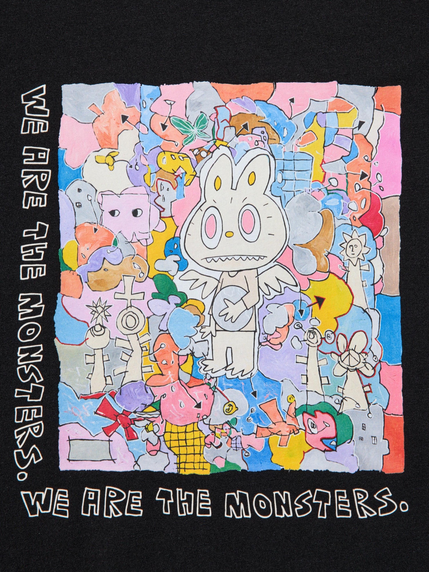 UNIQLO POPMART Ｌ4枚セット UNIQLO POPMART UT ラブブユニクロ M 4枚セット - メルカリ