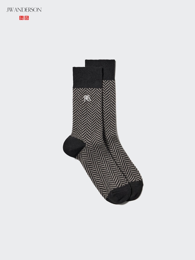 HEATTECH Socks (Herringbone)