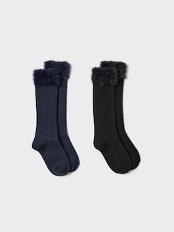 HEATTECH Shaggy High Socks | 2 Pairs