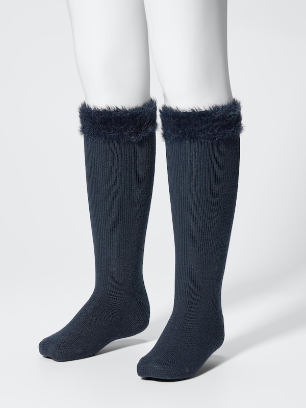 HEATTECH Shaggy High Socks | 2 Pairs
