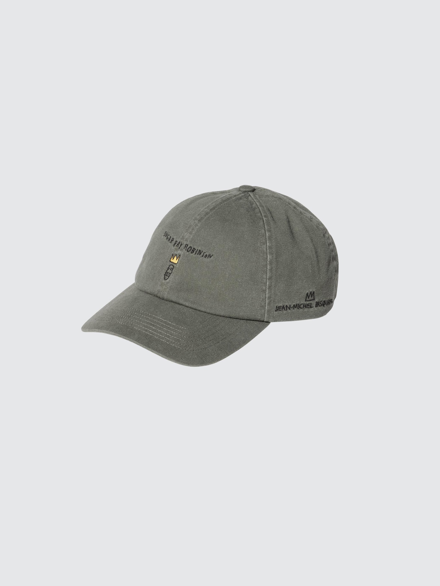 Uniqlo Uv Protection Cap Jean-michel Basquiat Olive  Us In Green