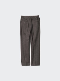 Pleated Wide Trousers (Patterned)