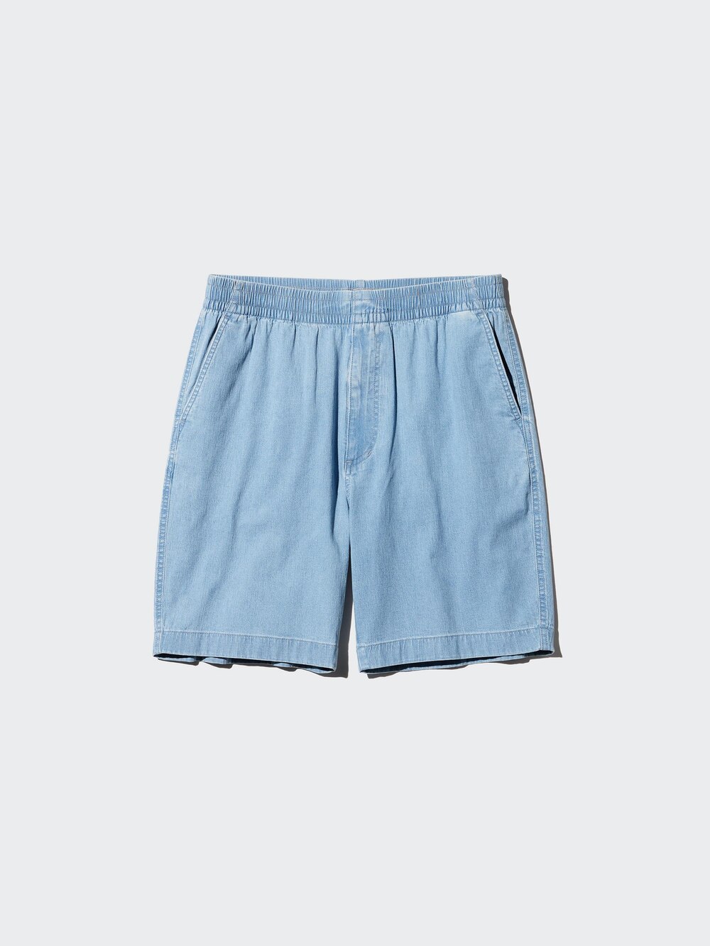 Uniqlo Stretch Easy Shorts | Denim | 8" — фото 5