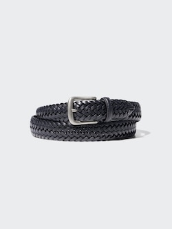 Leather Mesh Belt