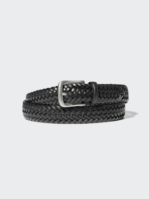 Uniqlo Leather Mesh Belt