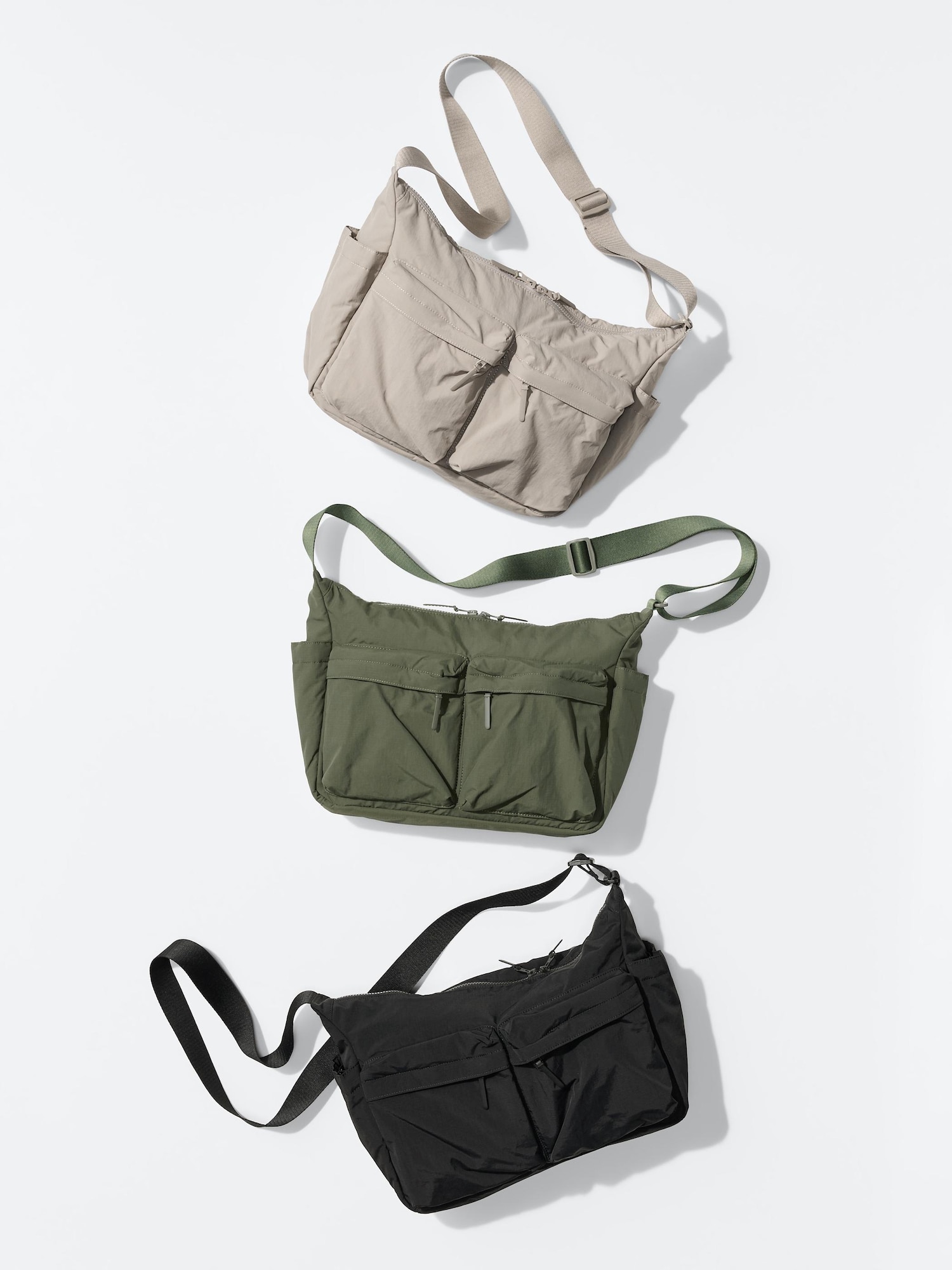Unisex Multi-Pocket Shoulder Bag | UNIQLO IT Unisex Multi-Pocket Shoulder Bag | UNIQLO IT