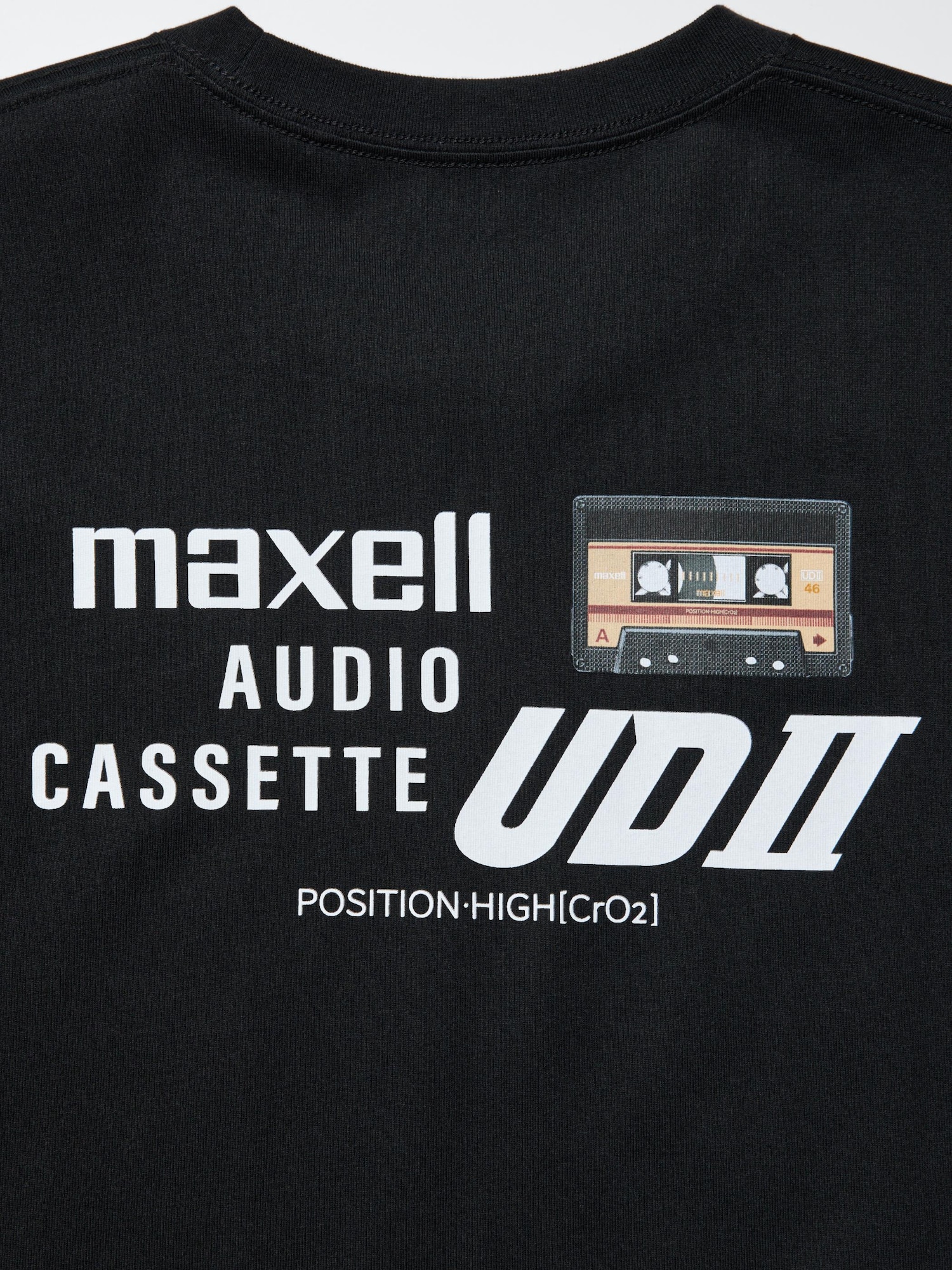 maxell マクセル Tシャツ ブラック movie Vintage .