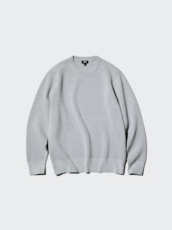 Washable Milano Ribbed Crew Neck Sweater