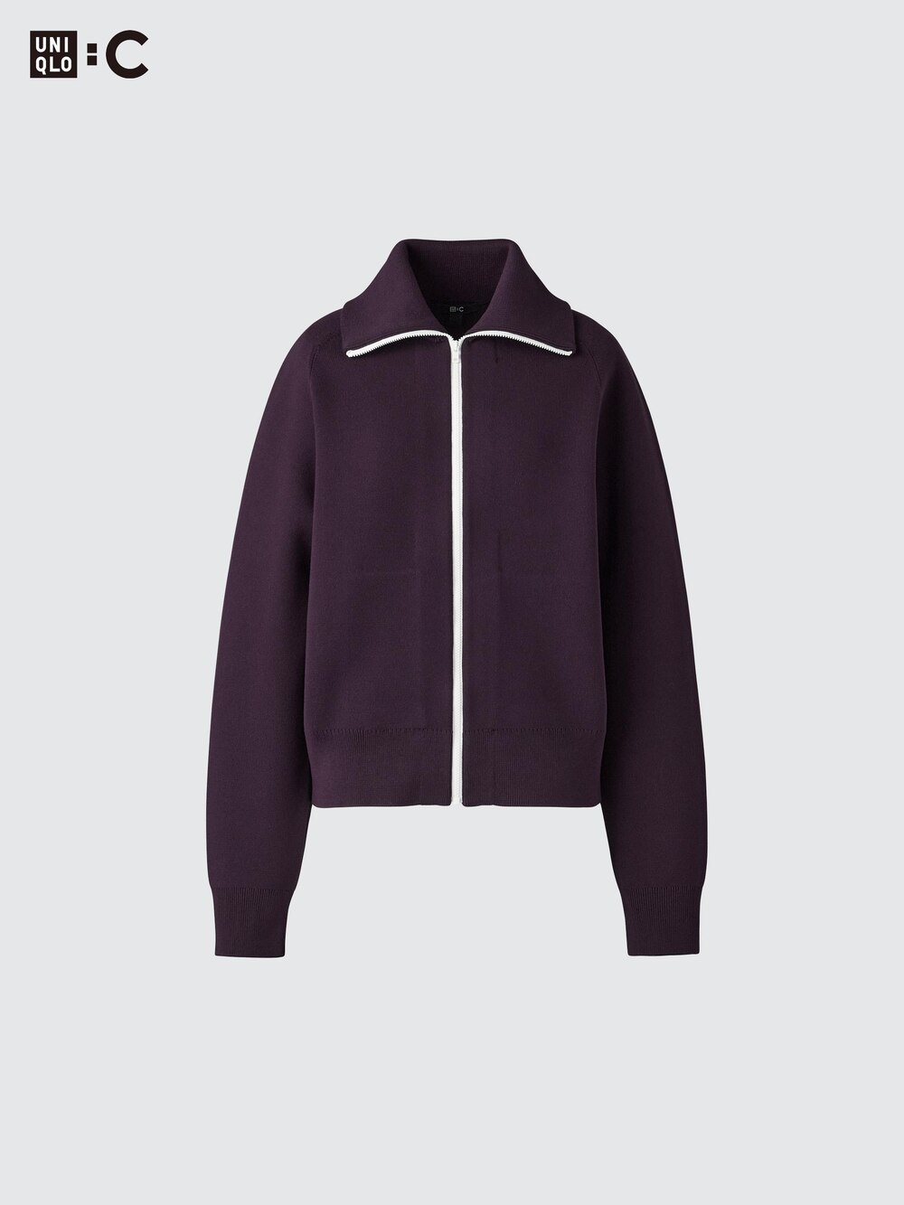 Uniqlo Washable Milano Ribbed Full-Zip Cardigan — фото 6