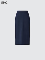 Washable Milano Ribbed Skirt