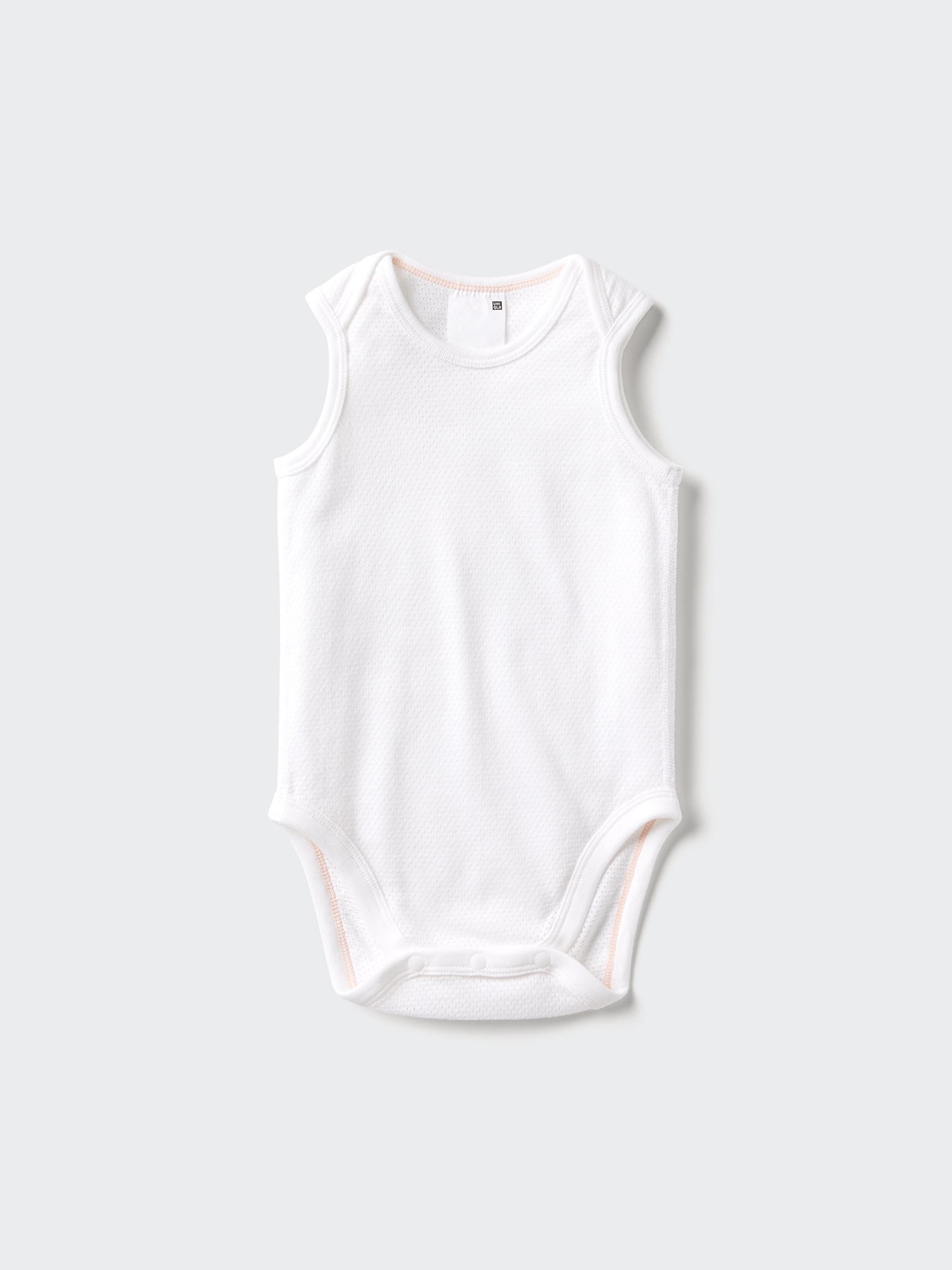 Baby Sleeveless Cotton Mesh Bodysuits