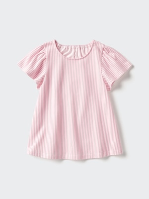 AIRism Cotton T-Shirt | Flared | Patterned