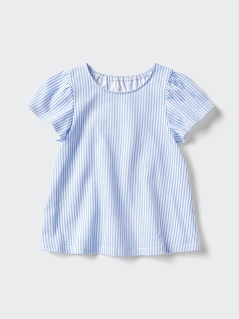 Uniqlo AIRism Cotton T-Shirt | Flared | Patterned