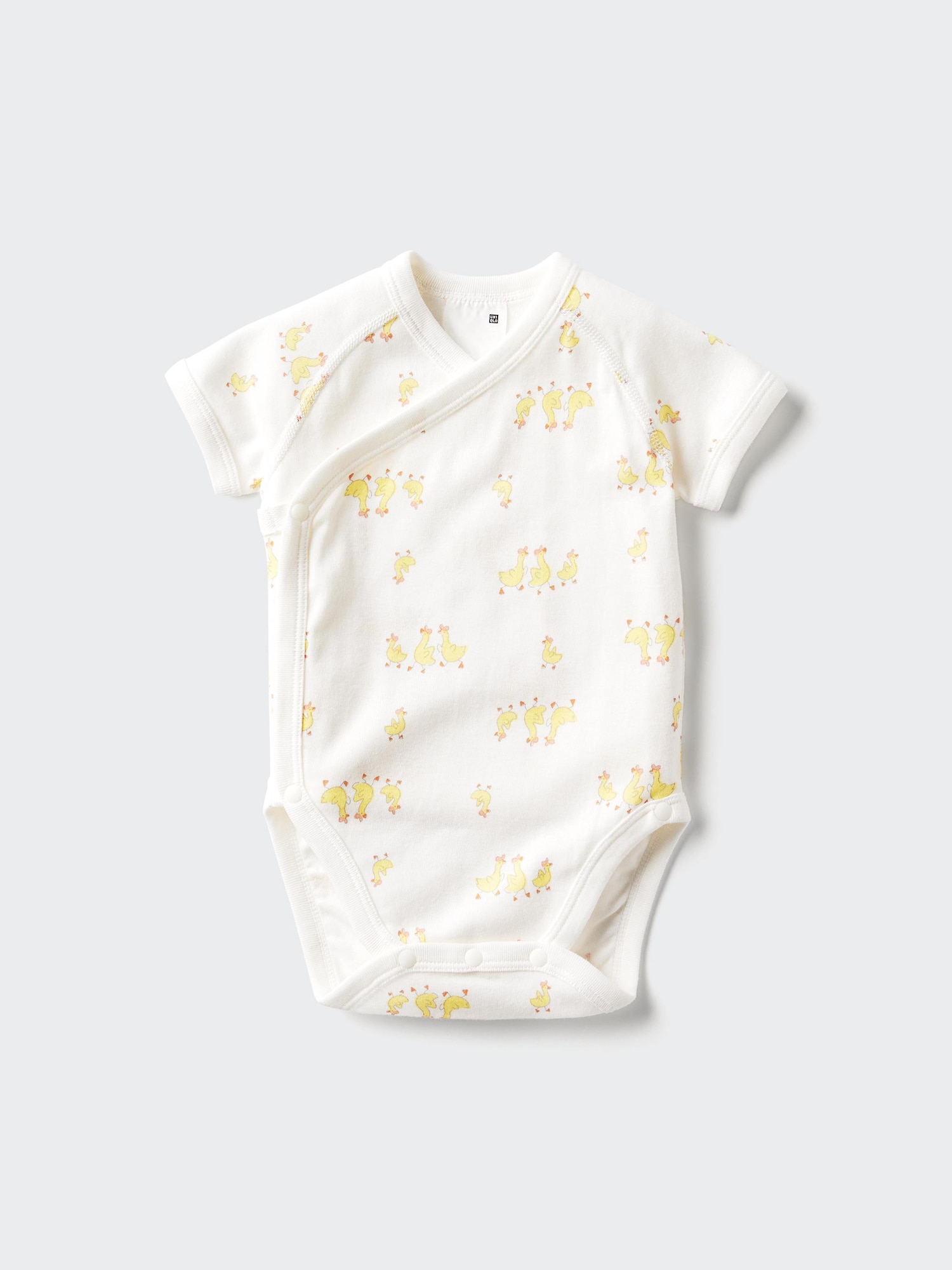 Baby Baby Short Sleeve Bodysuit | Open Front | Printed | UNIQLO US