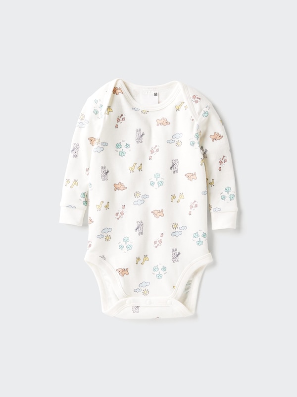 Baby Long Sleeve Bodysuit | Printed