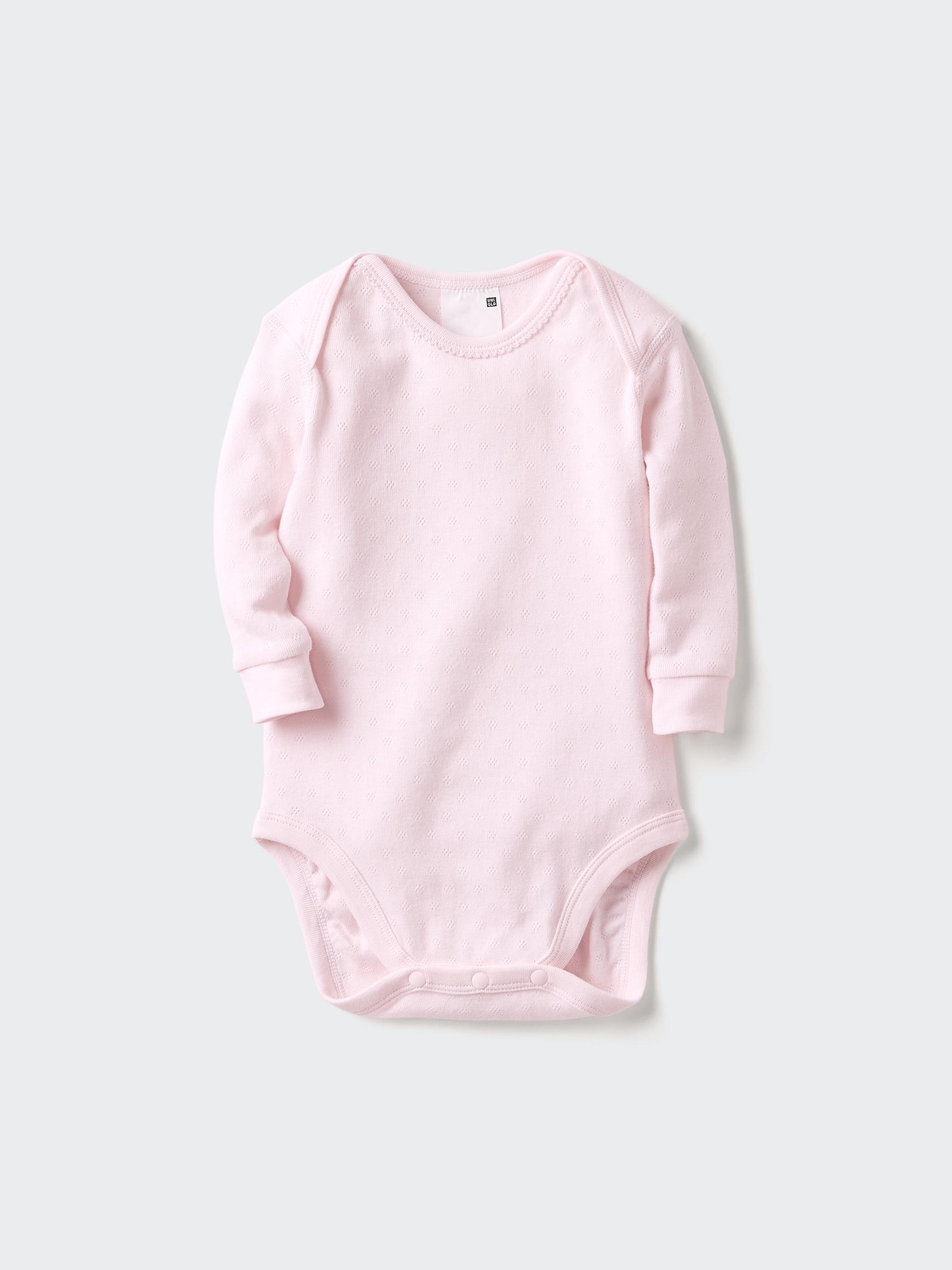 Baby Long Sleeve Bodysuit | Pointelle