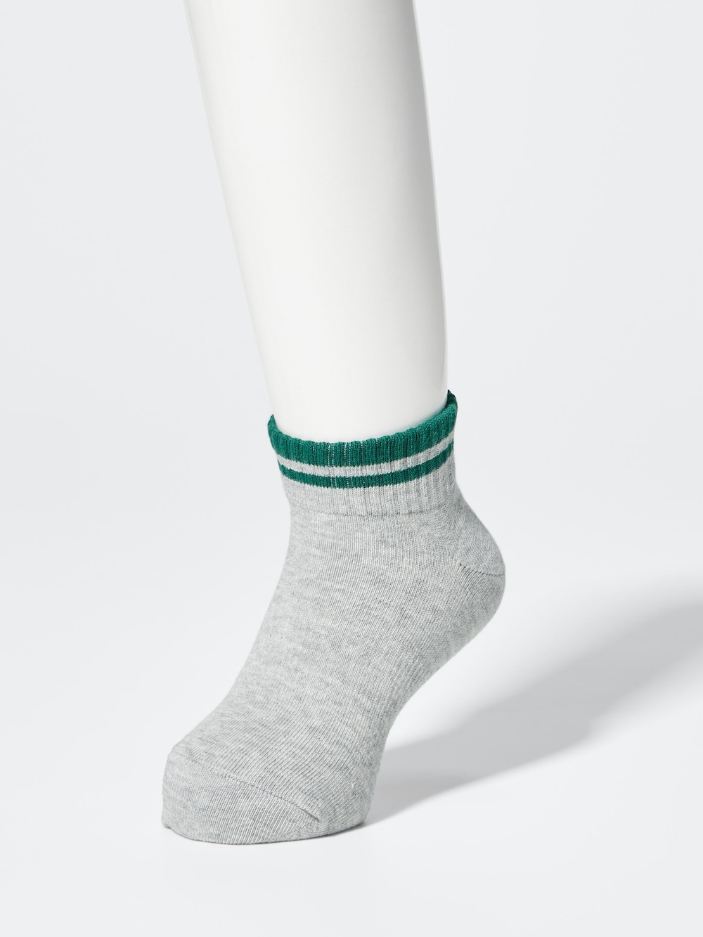Детские носки Uniqlo Short Socks | 3 Pairs | Striped — фото 2
