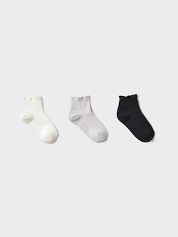 GIRLS Short Socks 3P