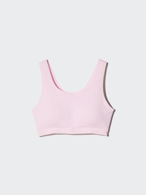 Uniqlo - Airism Sujetador Top - 9-10 Años (140Cm) Rosa Unisex Niño