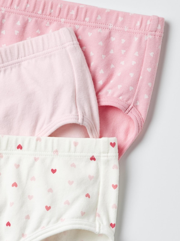 GIRLS Stretch Cotton Briefs 3 Pack