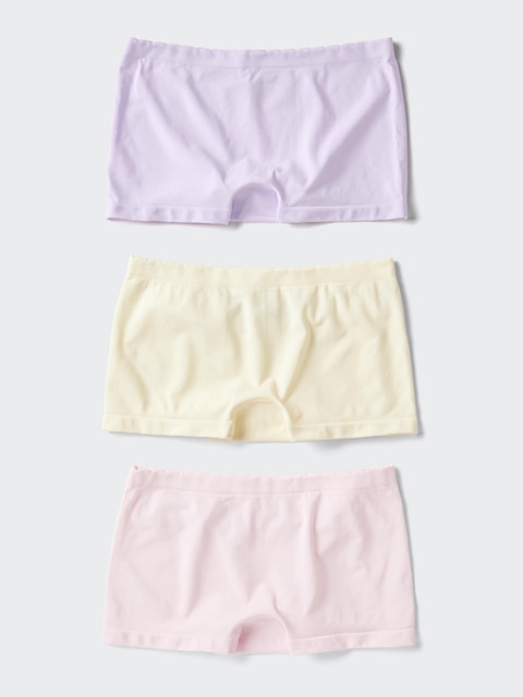 Uniqlo Lilla - Airism Seamless Briefs (3 Pairs) - 13 Years (160Cm)