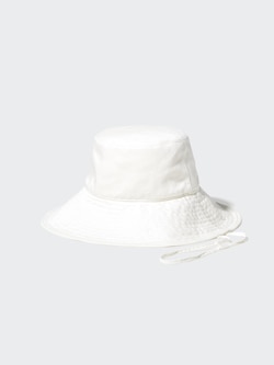 UV Protection Cotton Linen Wide Brim Hat