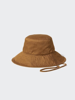 UV Protection Cotton Linen Wide Brim Hat