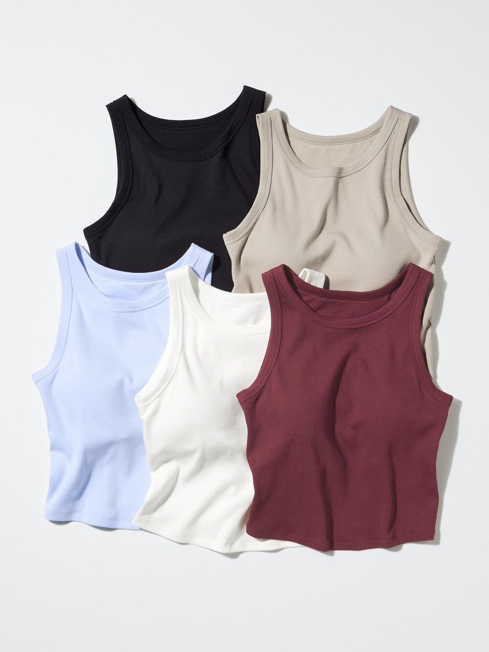 Uniqlo Ribbed Cropped Bra Top — фото 4