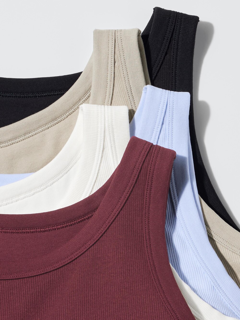 Uniqlo Ribbed Cropped Bra Top — фото 5