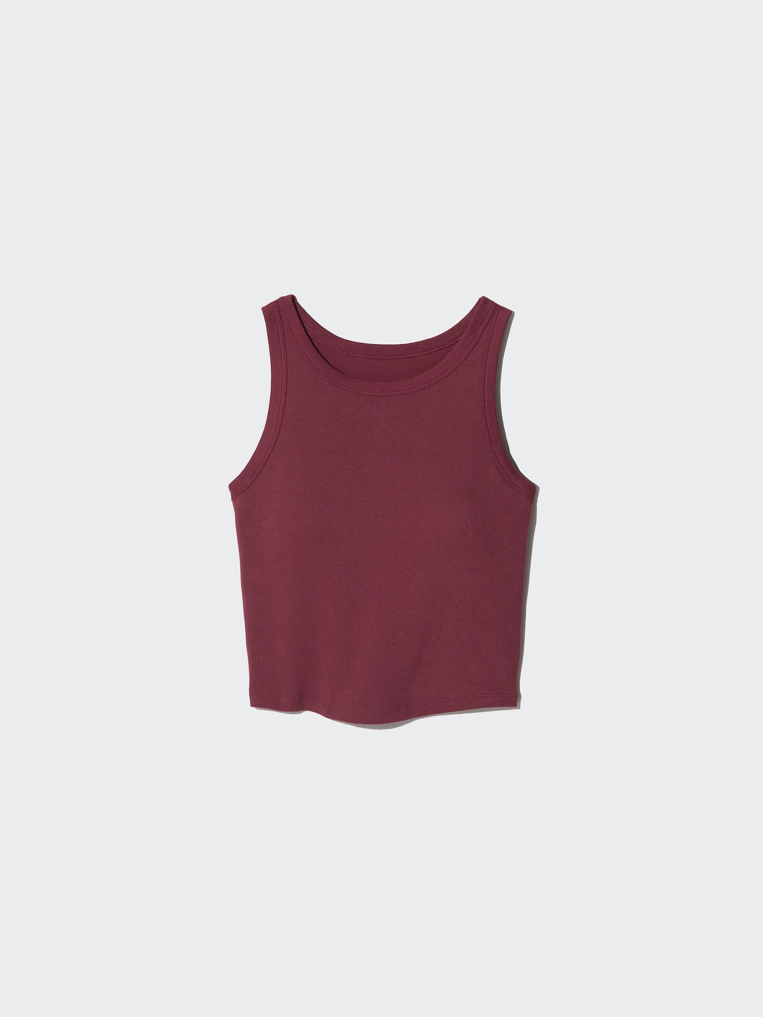 Ribbed Cropped Bra Top