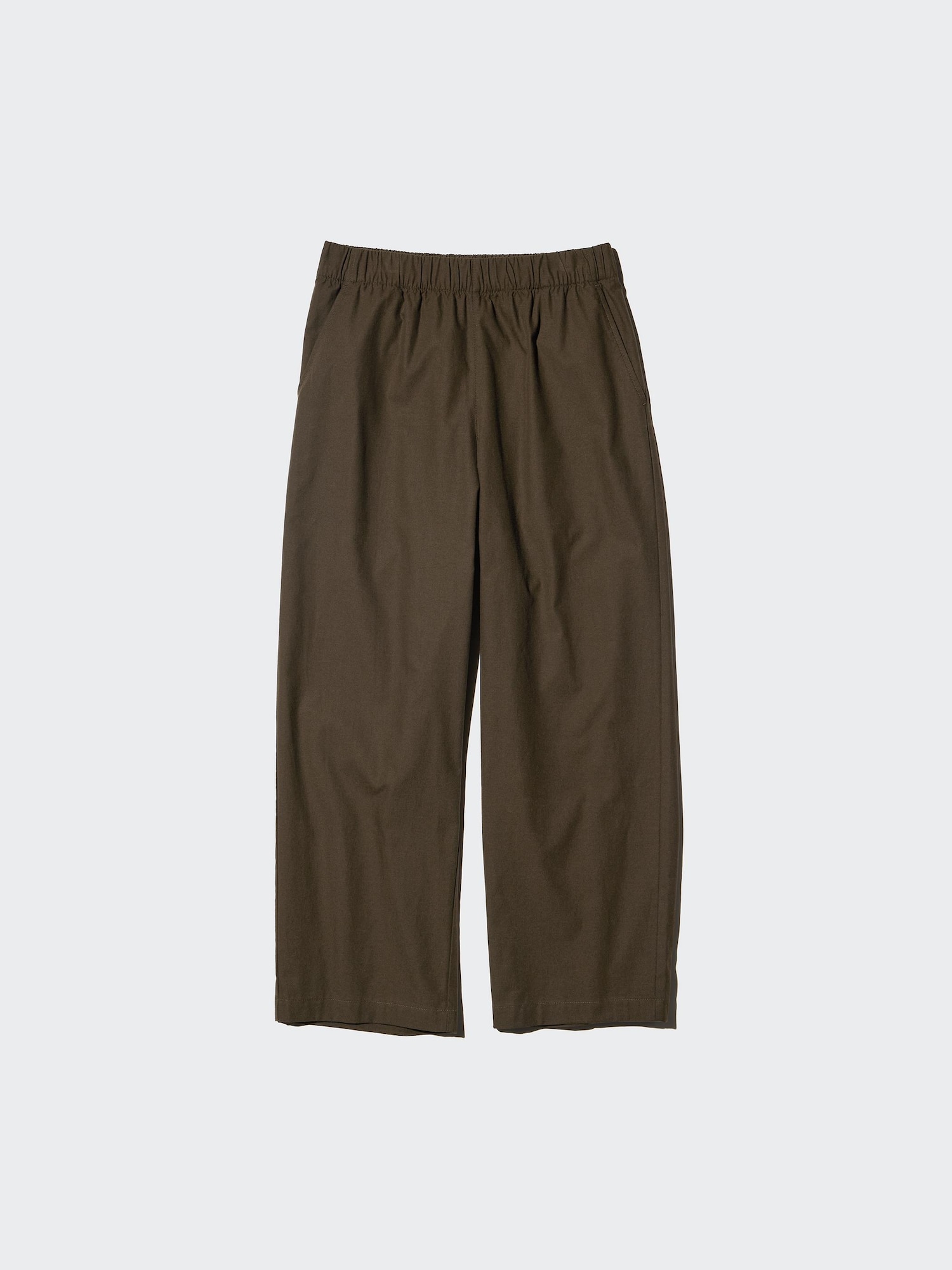 Cotton Relaxed Ankle Pants