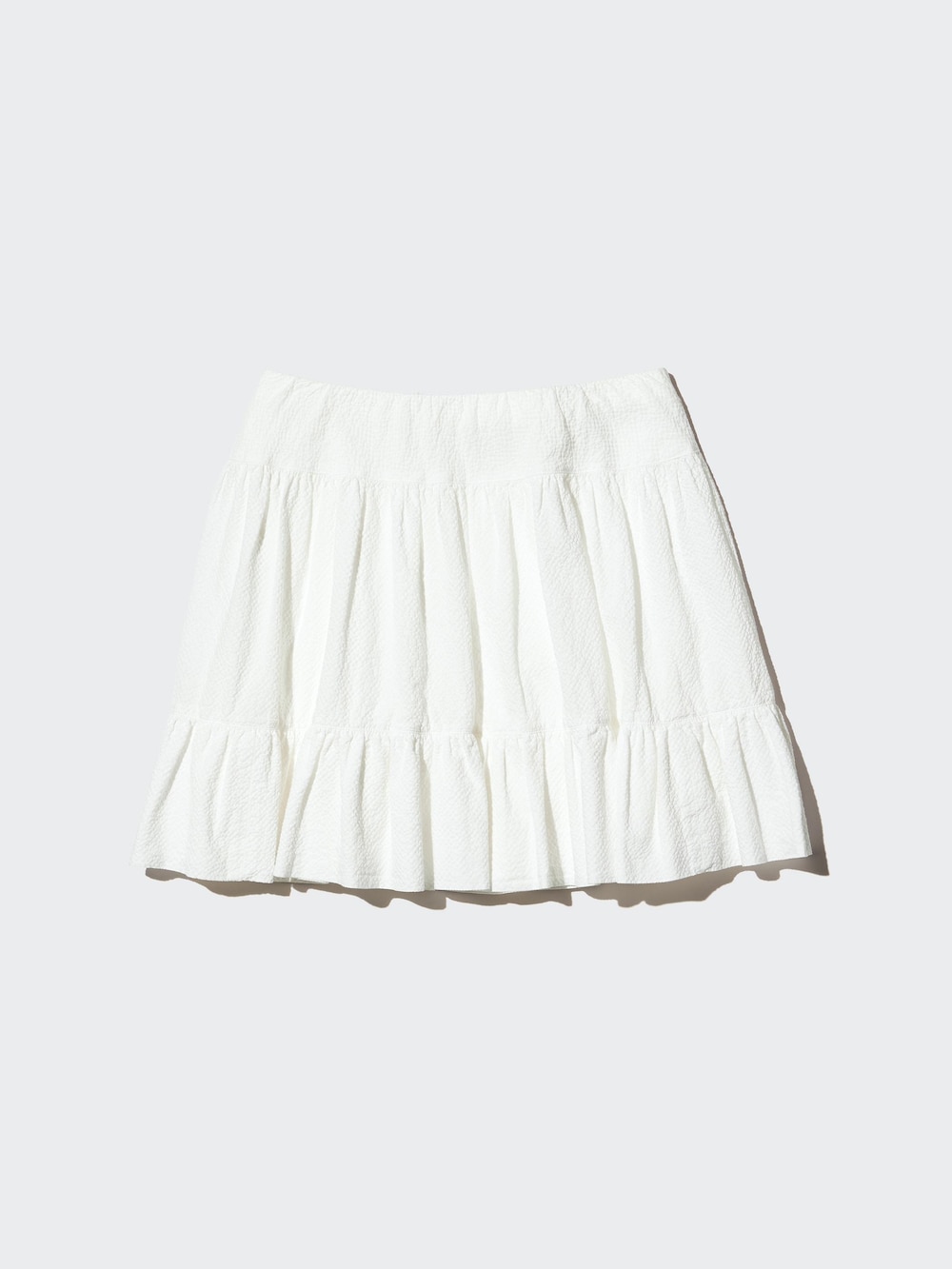 Uniqlo Seersucker Volume Mini Skirt — фото 3