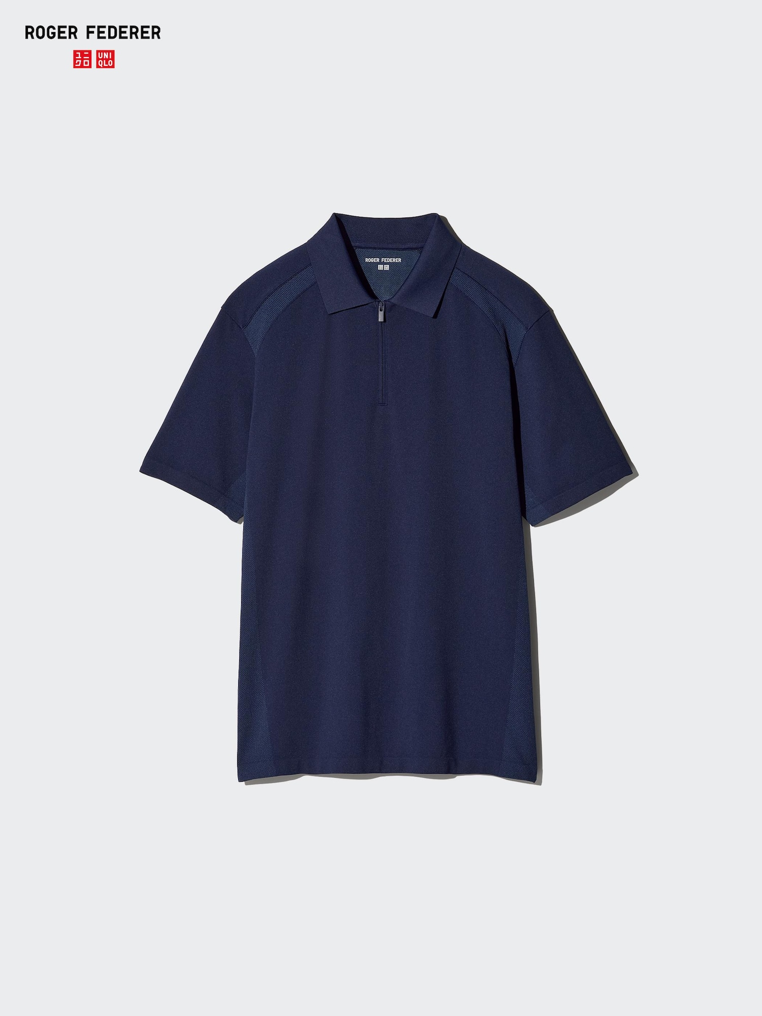 りん　0716 Men's DRY-EX Quarter-Zip Polo Shirt | UNIQLO US
