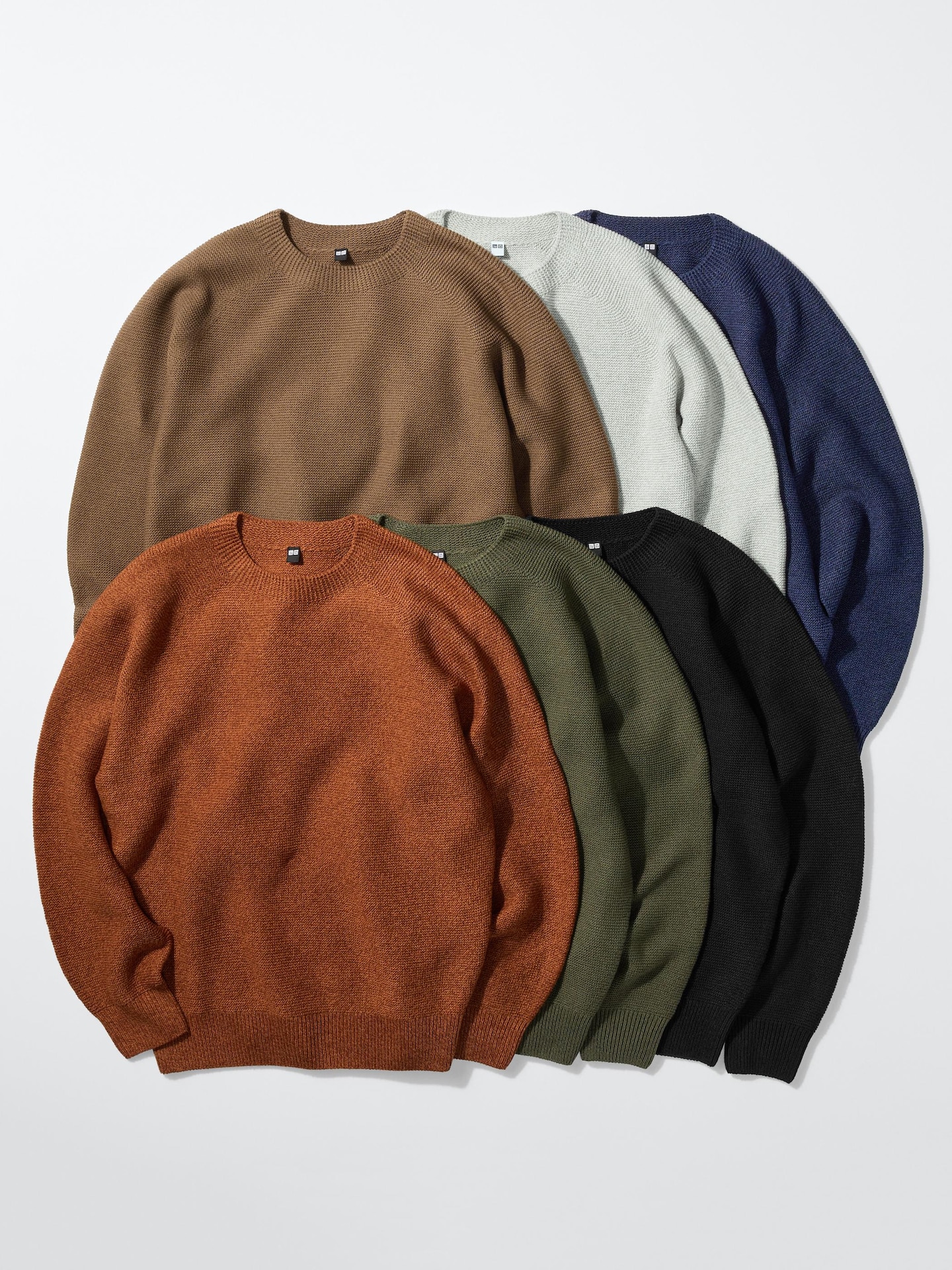 Свитер Uniqlo Washable 3D Knit, цвет: Чёрный — фото 3