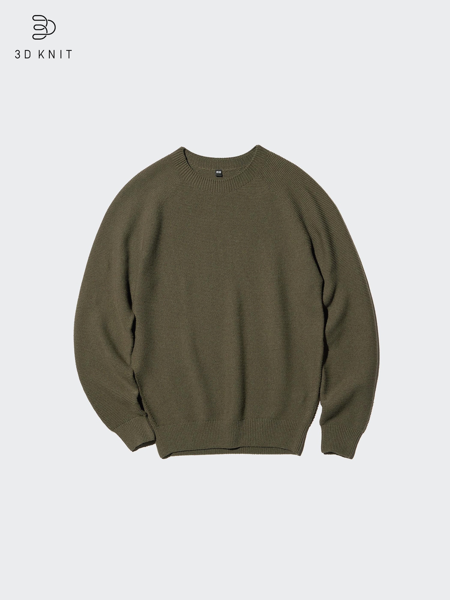 Unisex WASHABLE 3D KNIT CREW NECK SWEATER | UNIQLO CA