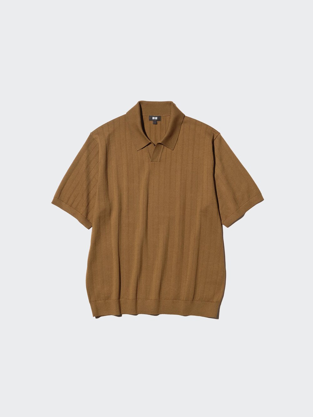 Uniqlo Washable Knitted Skipper Polo Sweater — фото 5