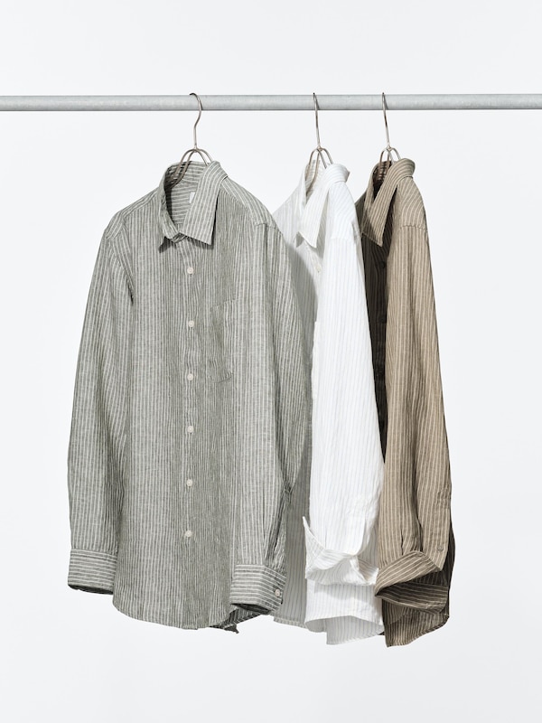 Premium Linen Shirt | Striped