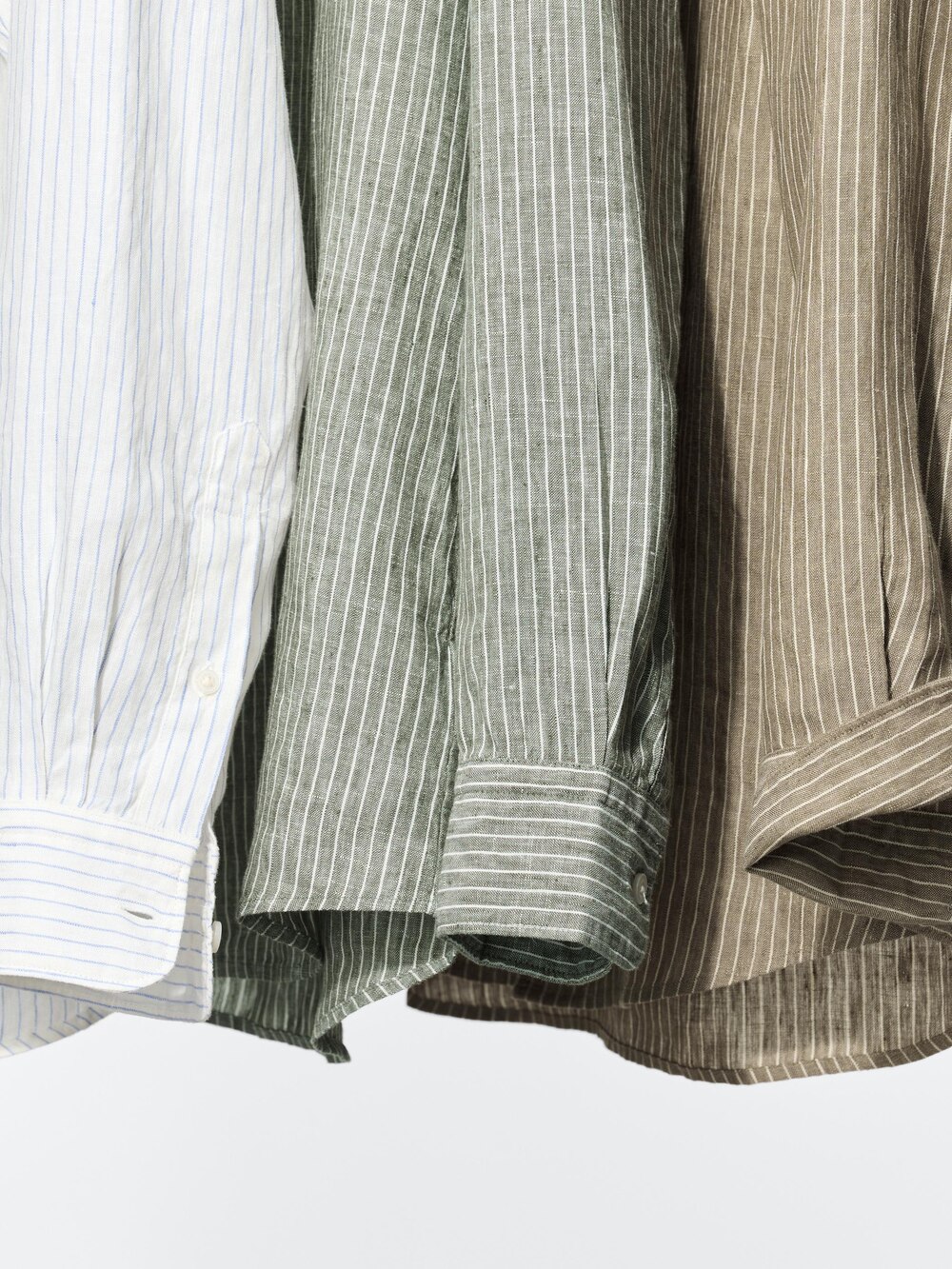 Uniqlo Premium Linen Shirt | Striped — фото 3