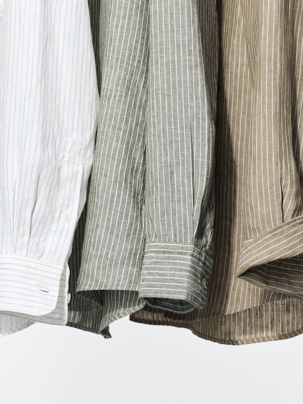 Premium Linen Shirt | Striped