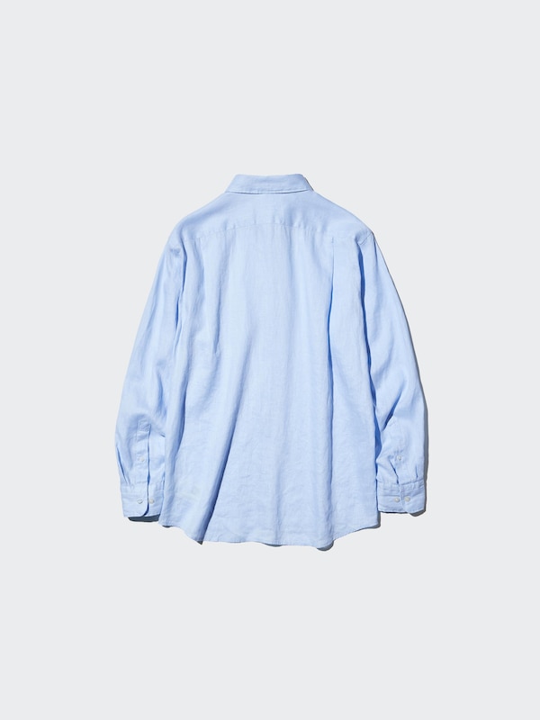 100% European Premium Linen Long Sleeve Shirt