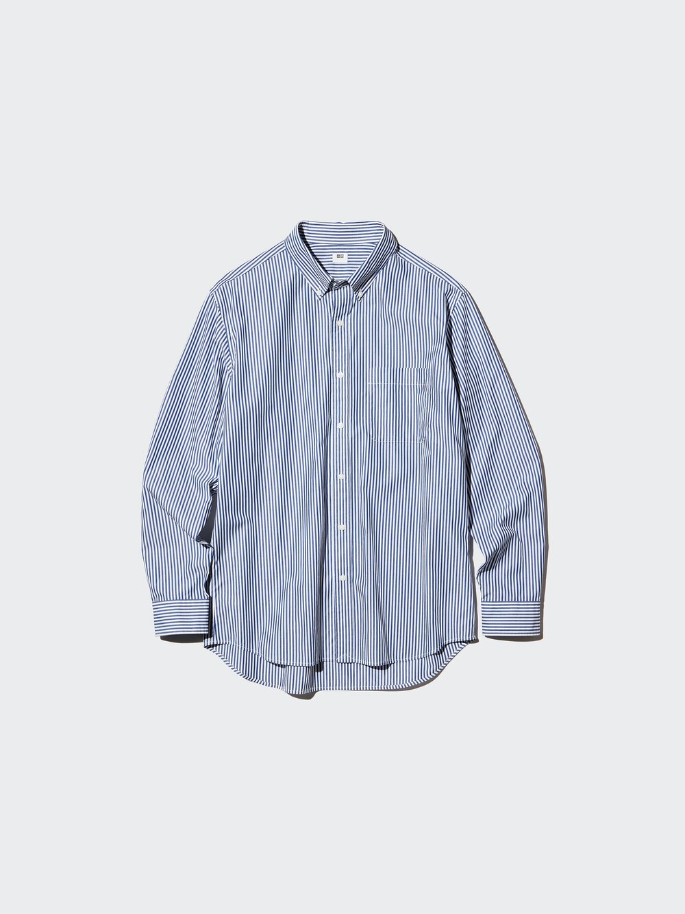 Uniqlo Broadcloth Shirt | Button Down | Striped — фото 7