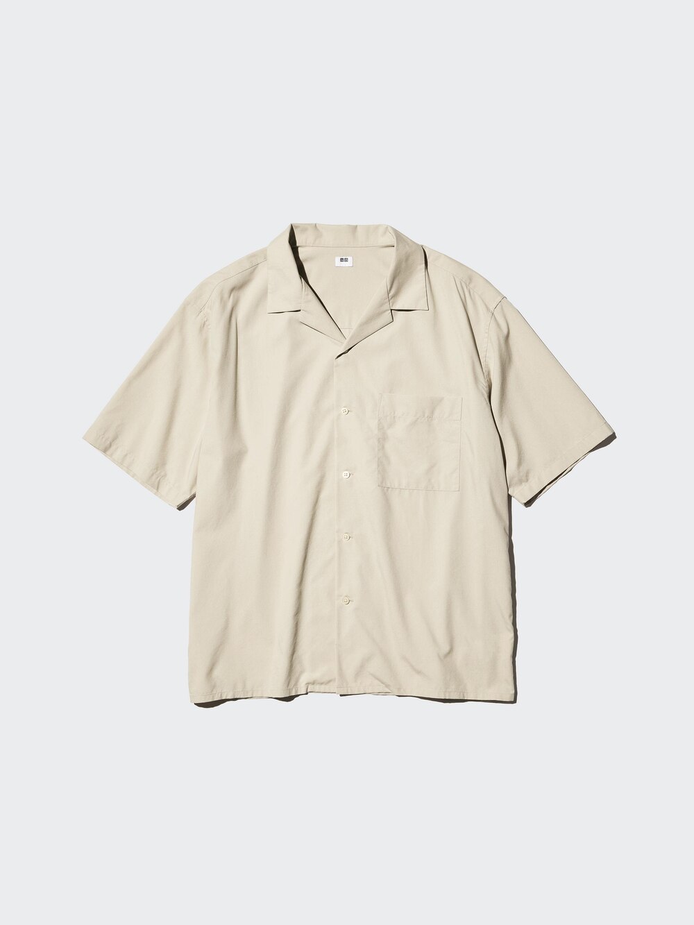 Uniqlo Open Collar Shirt | Short Sleeve — фото 4